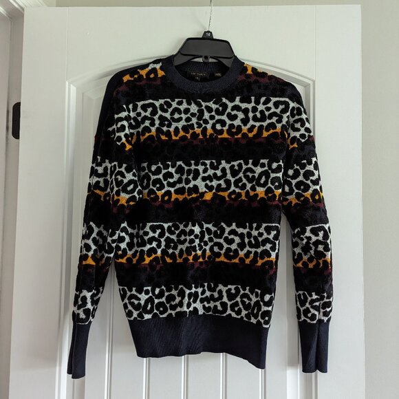Ted Baker Leopard Sweater - Picture 1 of 1